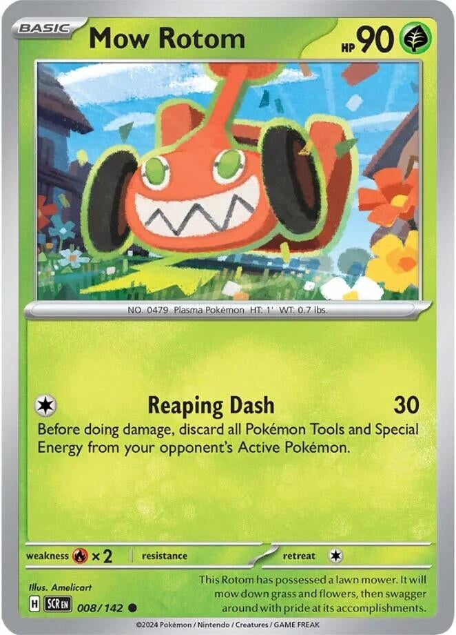 Image for Mow Rotom (008/142) (SV07)