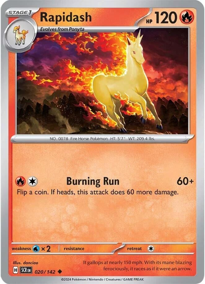 Image for Rapidash (020/142) (SV07)