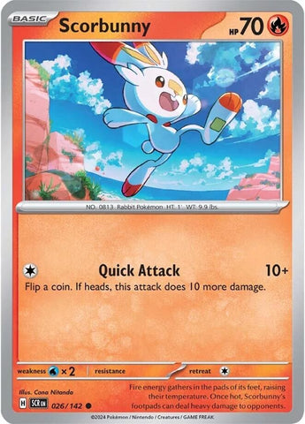 Image for Scorbunny (026/142) (SV07)