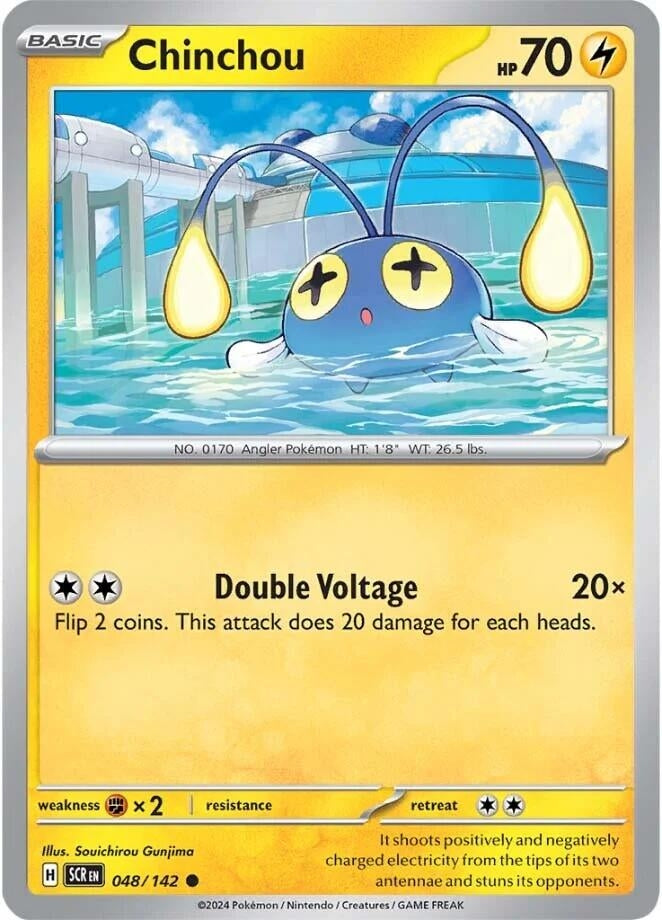 Image for Chinchou (048/142) (SV07)