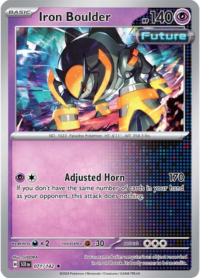 Image for Iron Boulder (071/142) (SV07)