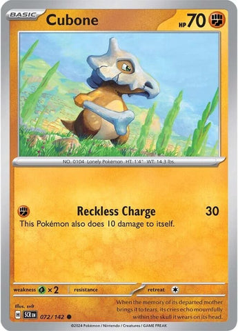 Image for Cubone (072/142) (SV07)