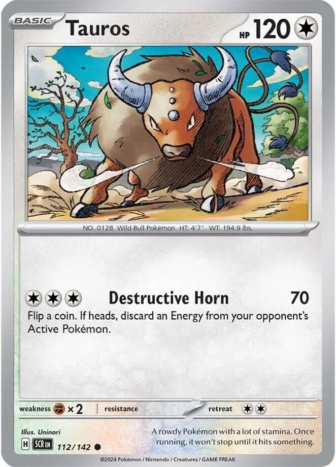 Image for Tauros (112/142) (SV07)