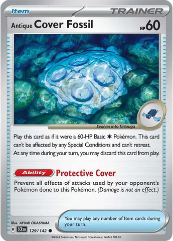 Image for Antique Cover Fossil (129/142) (SV07)
