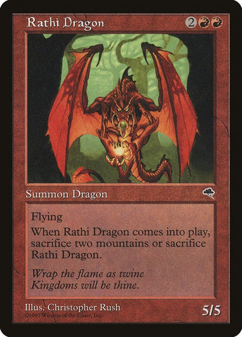 Image for Rathi Dragon (196) [Tempest]