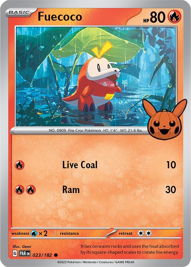 Image for Fuecoco (023/182) [Trick or Trade BOOster Bundle 2024]