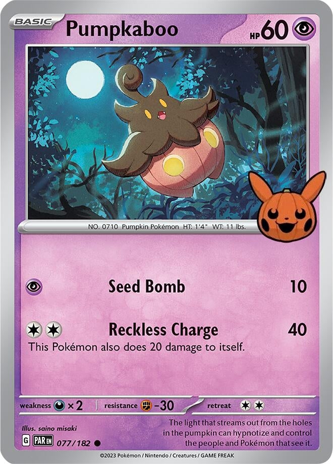 Image for Pumpkaboo (077/182) [Trick or Trade BOOster Bundle 2024]