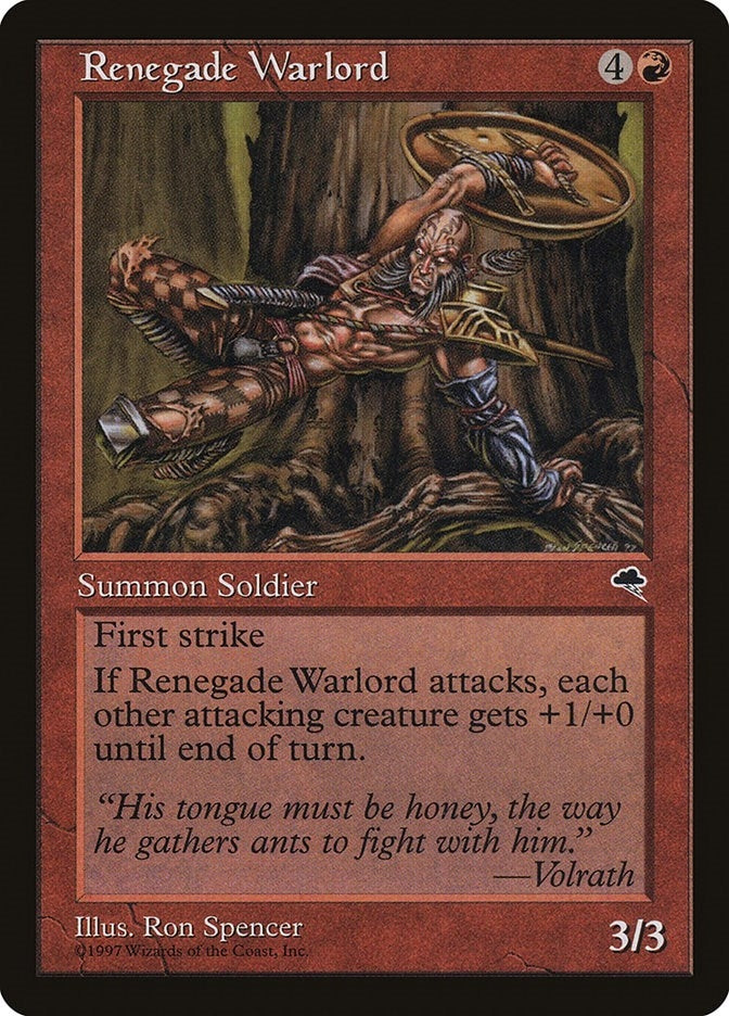 Image for Renegade Warlord (197) [Tempest]