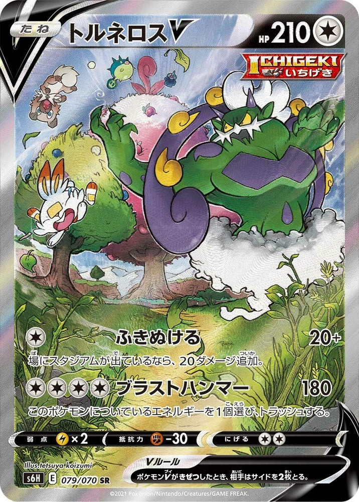 Image for Tornadus V (079/070) (S6H) - Pokemon Japan