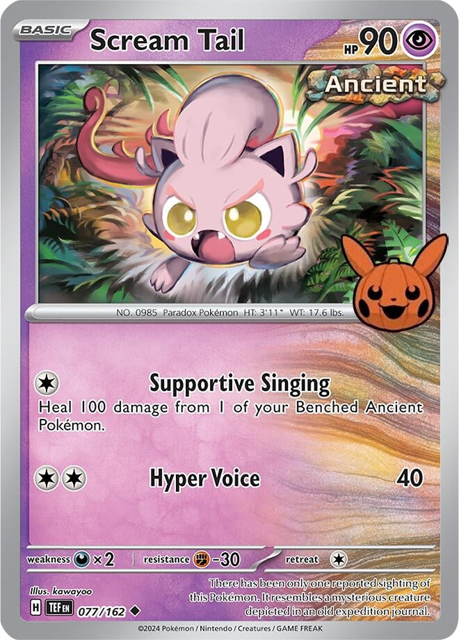 Image for Scream Tail (077/162) [Trick or Trade BOOster Bundle 2024]