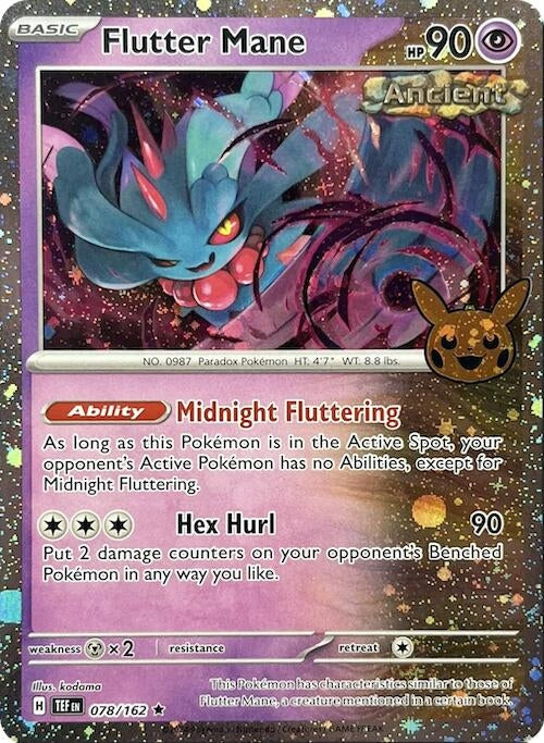 Image for Flutter Mane (Cosmos Holo) (078/162) [Trick or Trade BOOster Bundle 2024]