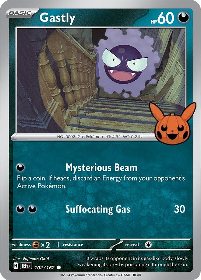 Image for Gastly (102/162) [Trick or Trade BOOster Bundle 2024]