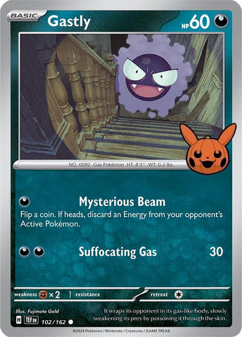 Image for Gastly (102/162) [Trick or Trade BOOster Bundle 2024]