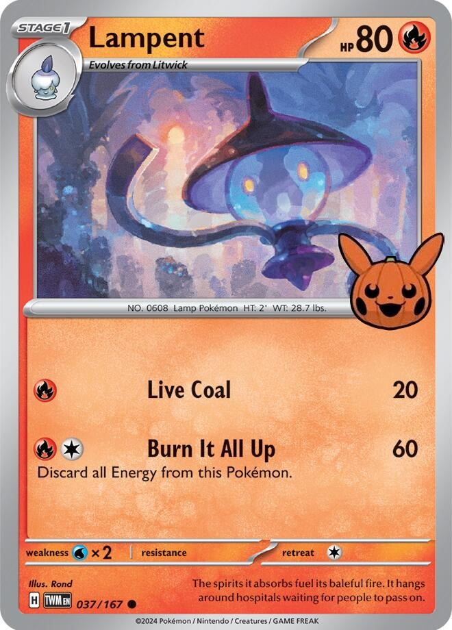 Image for Lampent (037/167) [Trick or Trade BOOster Bundle 2024]