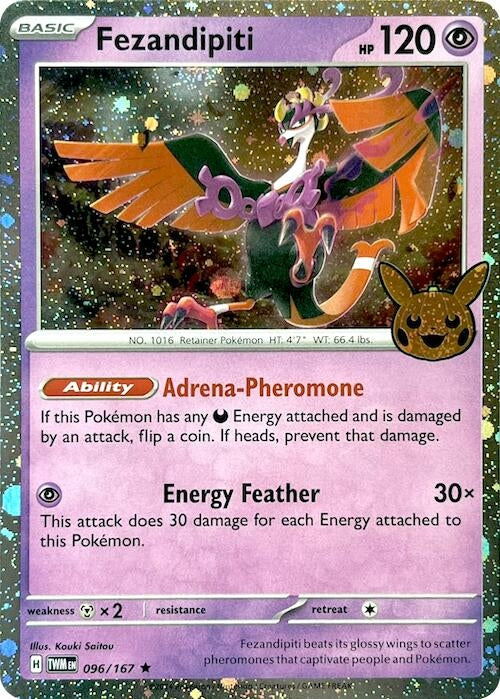 Image for Fezandipiti (Cosmos Holo) (096/167) [Trick or Trade BOOster Bundle 2024]