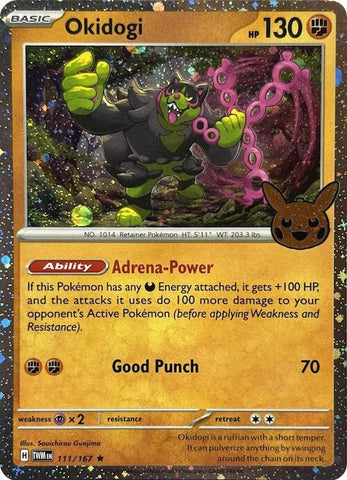 Image for Okidogi (Cosmos Holo) (111/167) [Trick or Trade BOOster Bundle 2024]