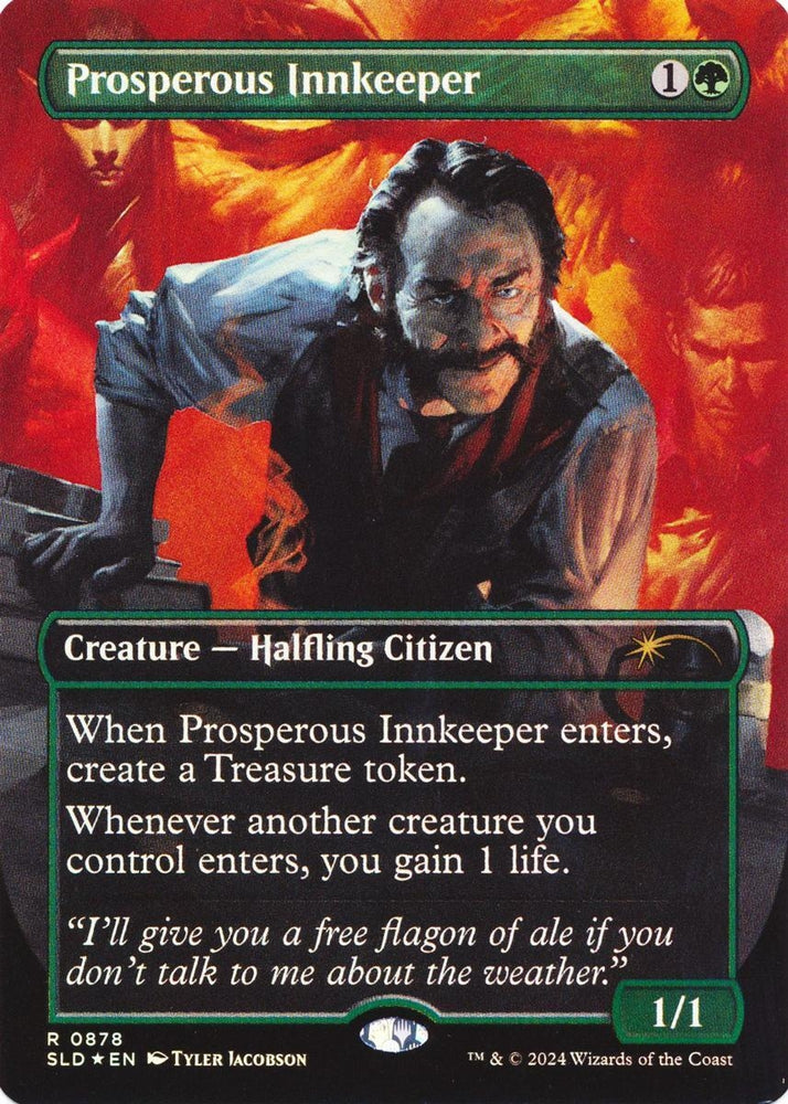 Image for Prosperous Innkeeper (Rainbow Foil) (878) [Secret Lair Drop Series]
