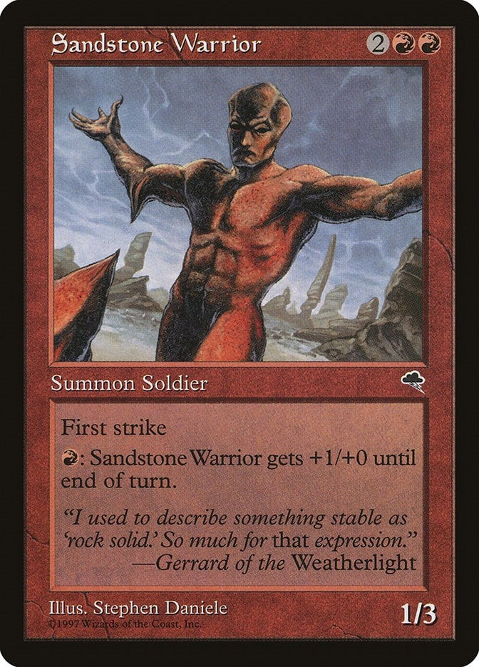 Image for Sandstone Warrior (199) [Tempest]