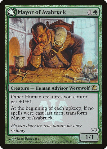 Image for Mayor of Avabruck (193) [Prerelease Cards]