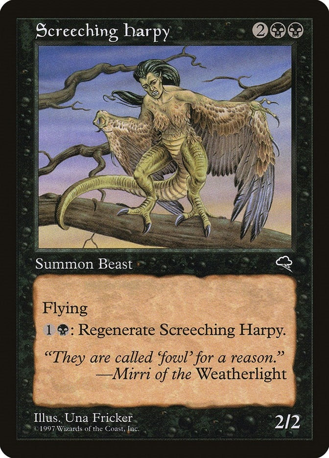 Image for Screeching Harpy (155) [Tempest]