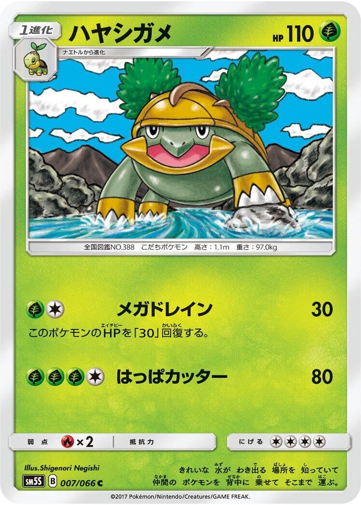 Image for Grotle (007/066) (SM5S) - Pokemon Japan