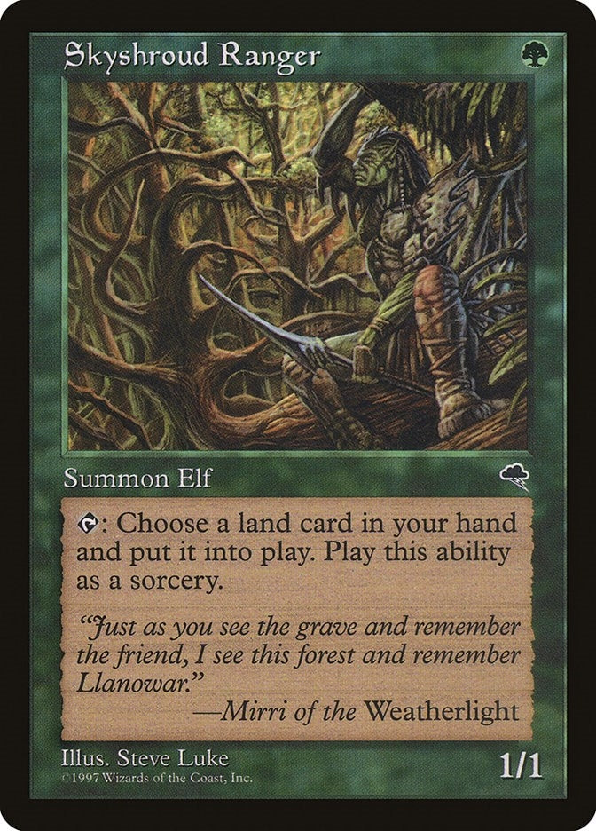 Image for Skyshroud Ranger (256) [Tempest]