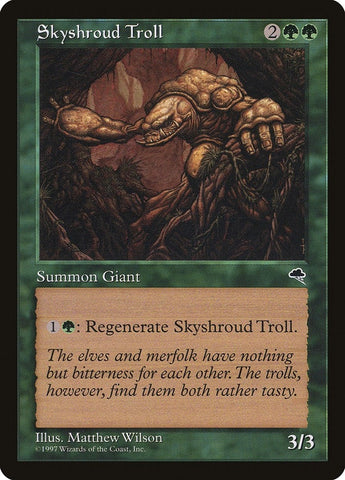 Image for Skyshroud Troll (257) [Tempest]