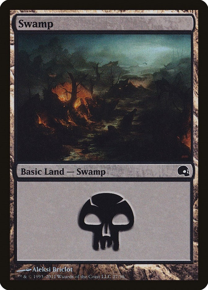 Image for Swamp (27) (27) [Premium Deck Series: Graveborn]