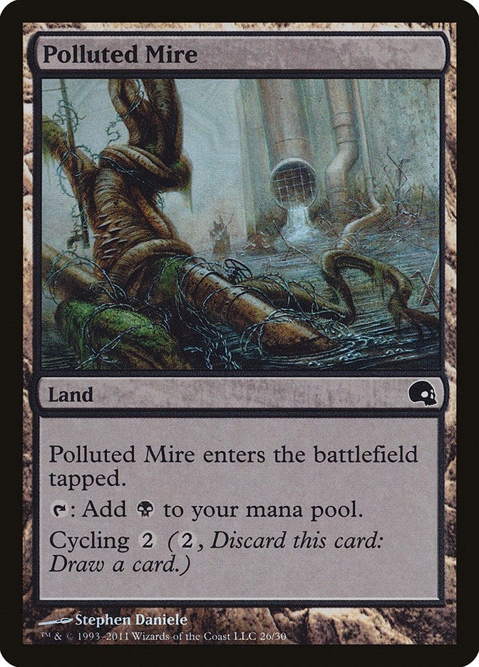 Image for Polluted Mire (26) [Premium Deck Series: Graveborn]