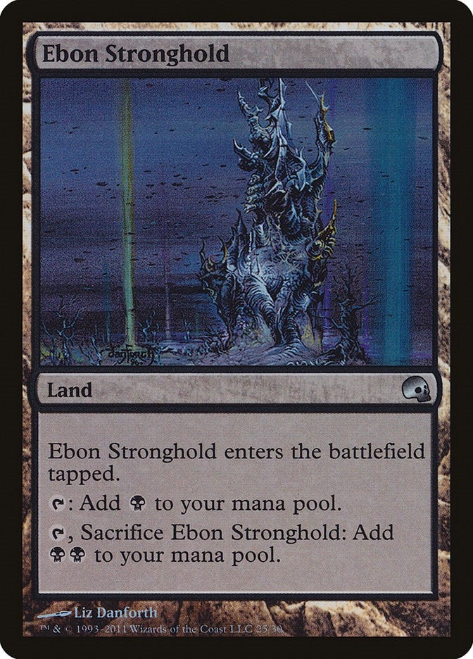 Image for Ebon Stronghold (25) [Premium Deck Series: Graveborn]