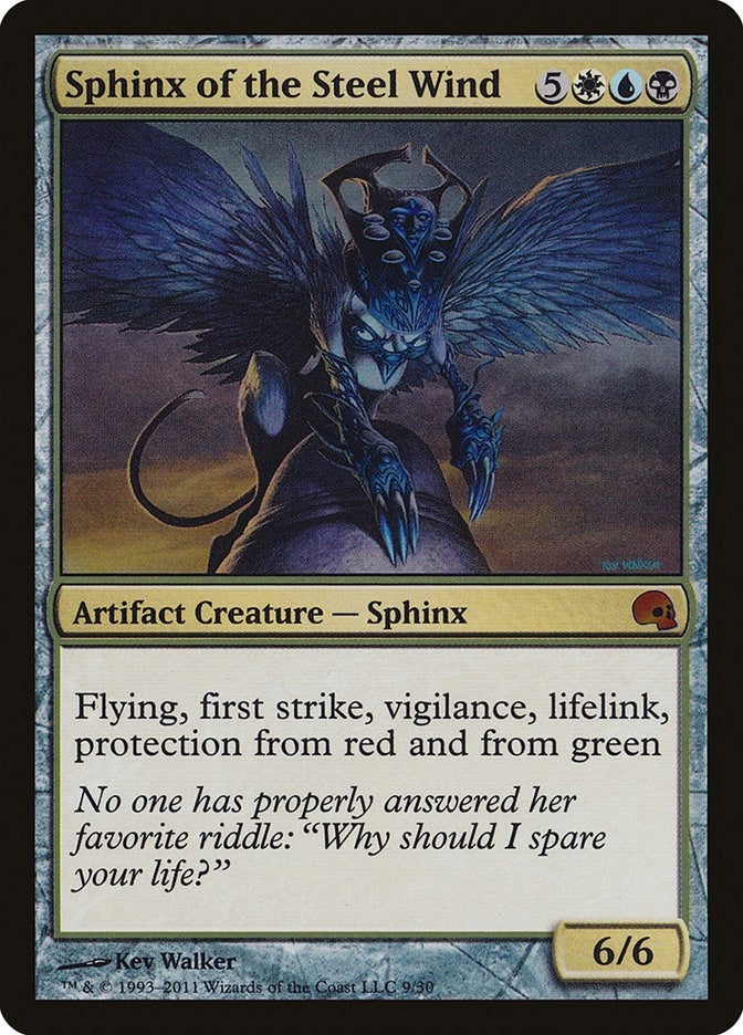 Image for Sphinx of the Steel Wind (9) [Premium Deck Series: Graveborn]