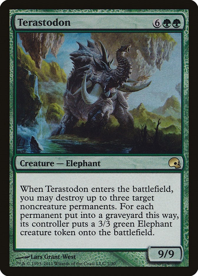 Image for Terastodon (7) [Premium Deck Series: Graveborn]