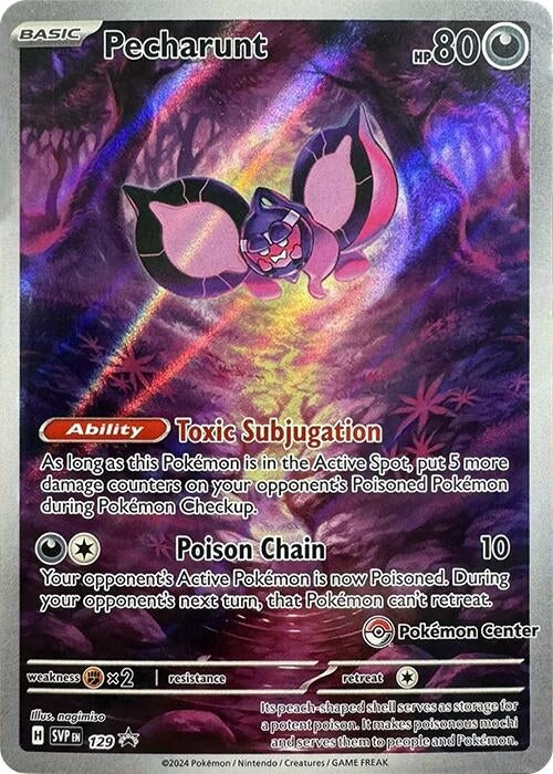 Image for Pecharunt - 129 (Pokemon Center Exclusive) (129) [SV: Scarlet & Violet Promo Cards]