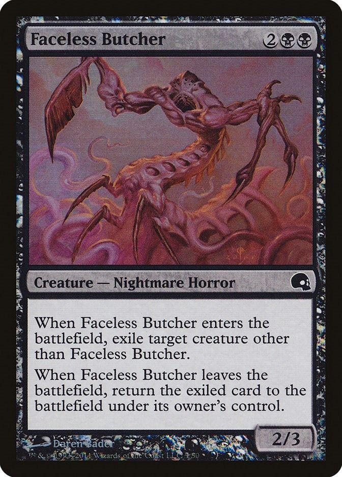 Image for Faceless Butcher (3) [Premium Deck Series: Graveborn]