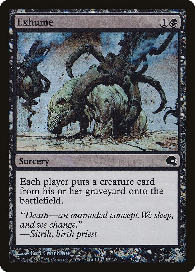 Image for Exhume (17) [Premium Deck Series: Graveborn]
