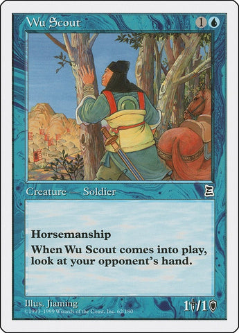 Image for Wu Scout (62) - Magic: The Gathering