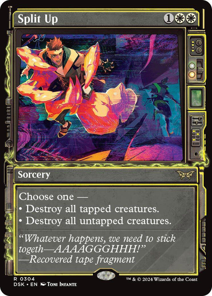 Image for Split Up (Showcase) (304) [Duskmourn: House of Horror]
