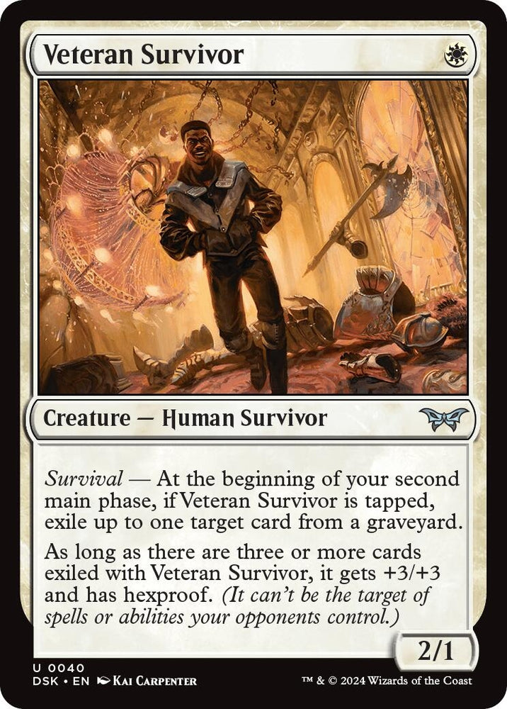Image for Veteran Survivor (40) [Duskmourn: House of Horror]