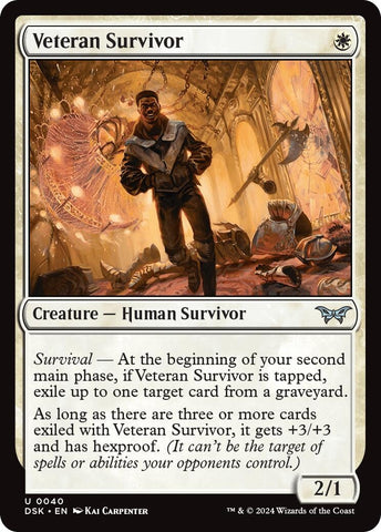 Image for Veteran Survivor (40) [Duskmourn: House of Horror]