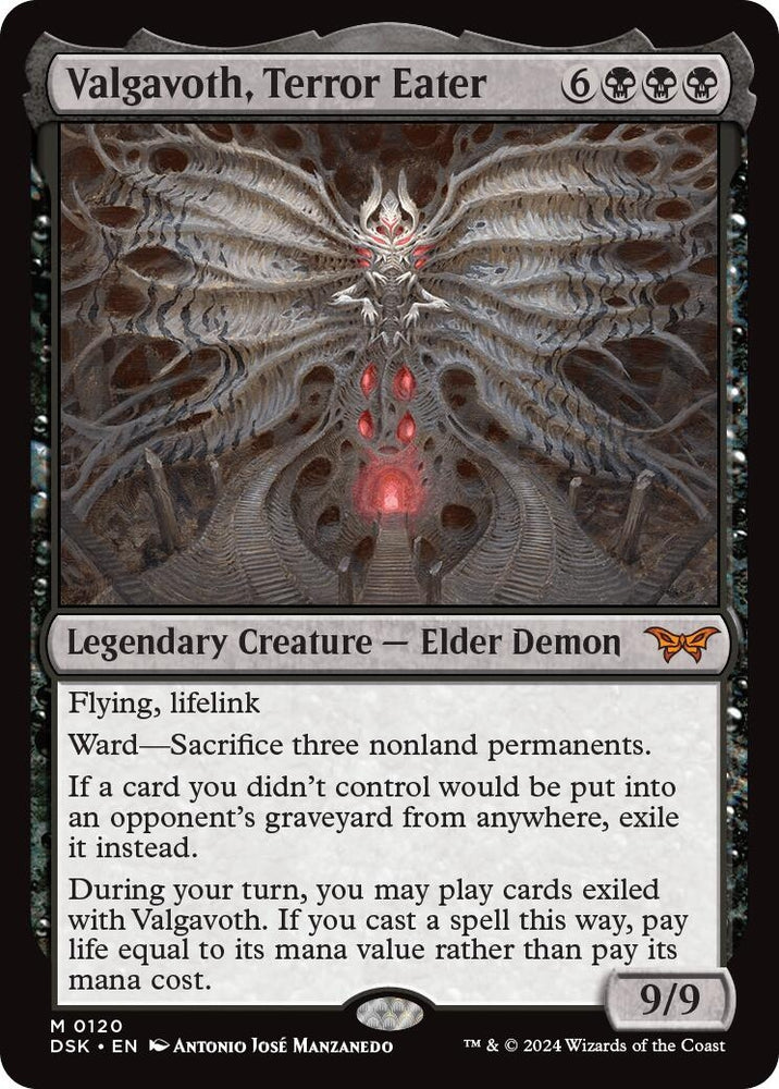 Image for Valgavoth, Terror Eater (120) [Duskmourn: House of Horror]