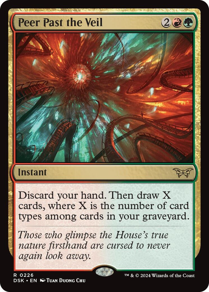 Image for Peer Past the Veil (226) [Duskmourn: House of Horror]