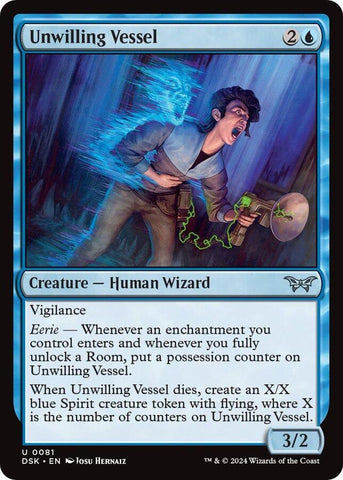Image for Unwilling Vessel (81) [Duskmourn: House of Horror]