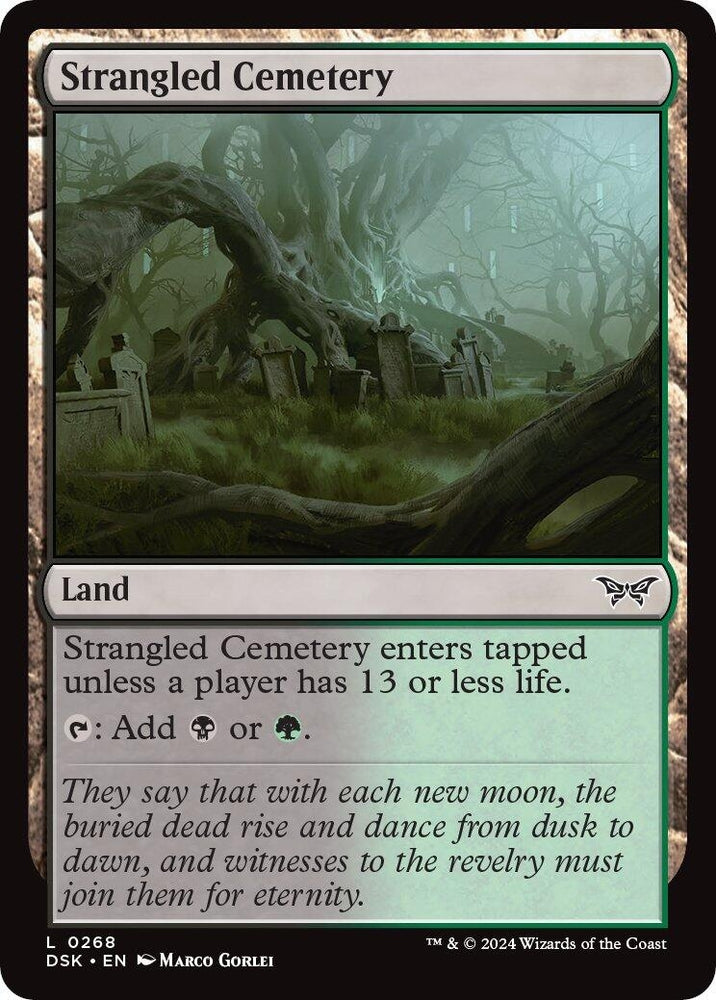 Image for Strangled Cemetery (268) [Duskmourn: House of Horror]