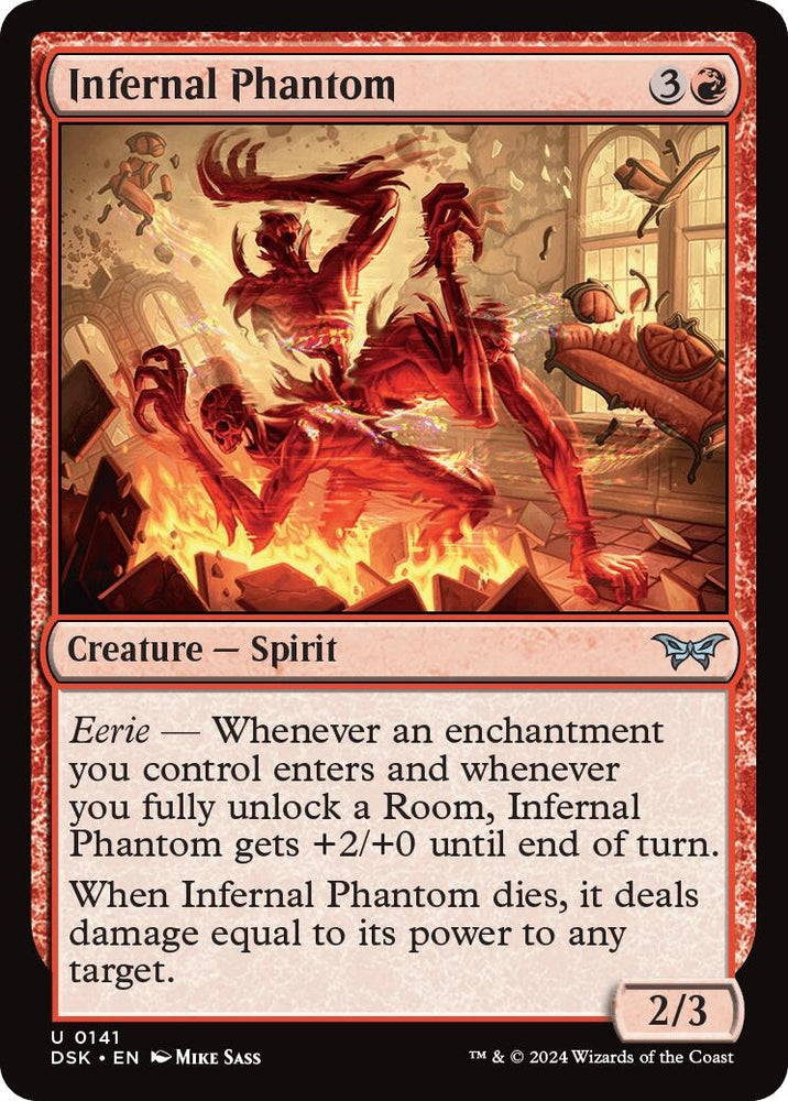 Image for Infernal Phantom (141) [Duskmourn: House of Horror]