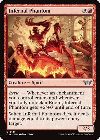 Image for Infernal Phantom (141) [Duskmourn: House of Horror]