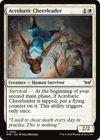Image for Acrobatic Cheerleader (1) [Duskmourn: House of Horror]