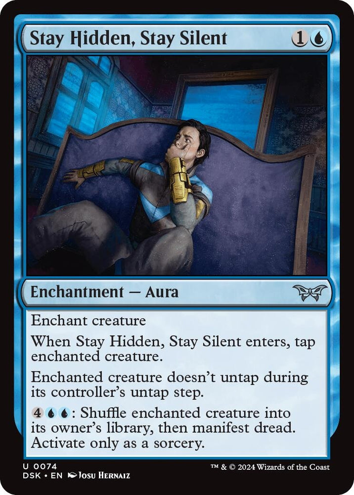 Image for Stay Hidden, Stay Silent (0074) (74) [Duskmourn: House of Horror]
