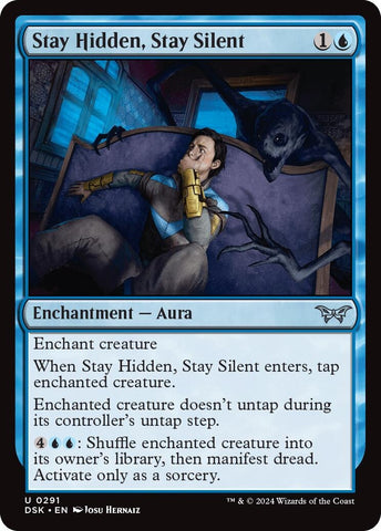 Image for Stay Hidden, Stay Silent (0291) (291) [Duskmourn: House of Horror]