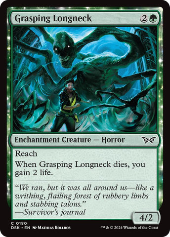 Image for Grasping Longneck (180) [Duskmourn: House of Horror]