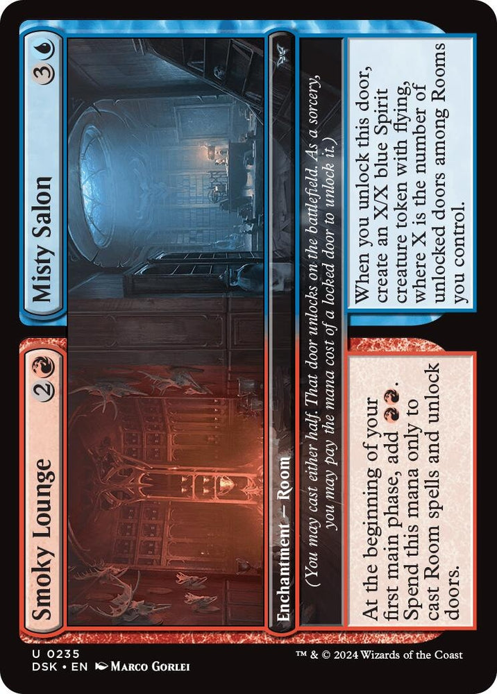 Image for Smoky Lounge // Misty Salon (235) [Duskmourn: House of Horror]